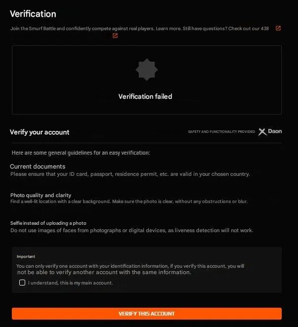 CS257 FACEIT 4 Level 1002 ELO | 2 Matches | 2023 Registration | Non Verified | With Native Mail | Can Play 